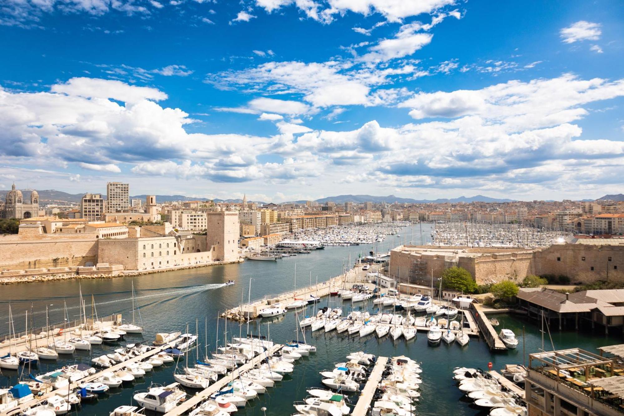 Hotel Sofitel Marseille Vieux-Port Esterno foto The Vieux-Port